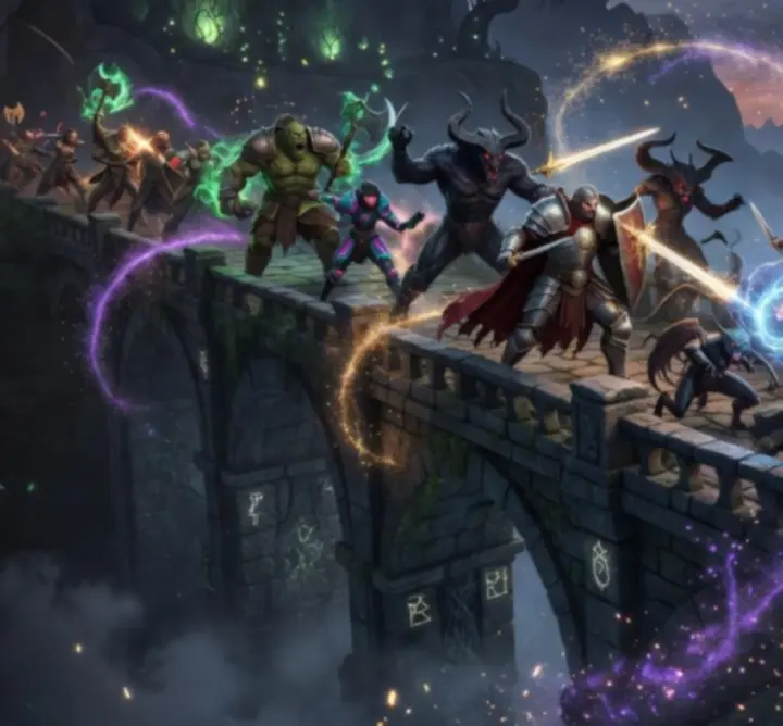 Magyar játékosok online multiplayer csatája fantasy világban